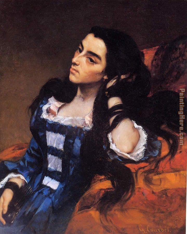 Gustave Courbet Portrait of a Spanish Lady